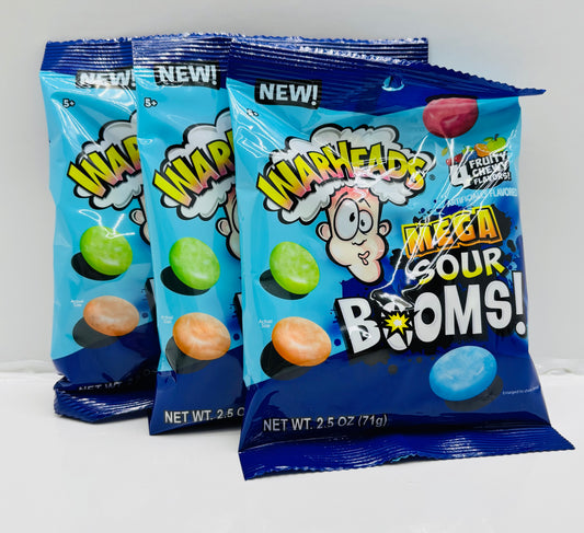 Warheads mega sour booms